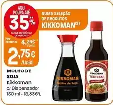 Intermarché Kikkoman - molho de soja promoção