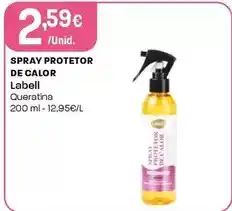 Intermarché Labell - spray protetor de calor promoção