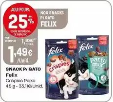 Intermarché Felix - snack p/ gato promoção