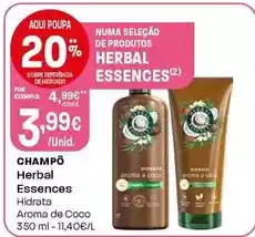Intermarché Herbal essences - champo promoção