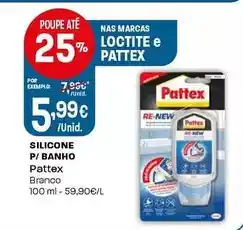 Intermarché Pattex - silicone p/banho promoção