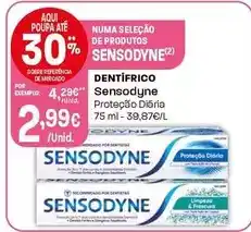 Intermarché Sensodyne - dentífrico promoção