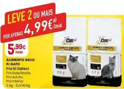 Intermarché Porsi - alimento seco pro p/ gato promoção