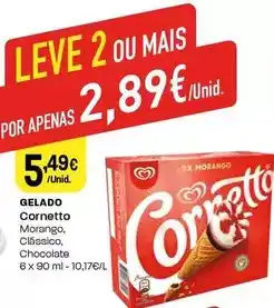 Intermarché Cornetto - gelado promoção