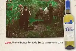 Auchan Foral de monção - vinho branco promoção
