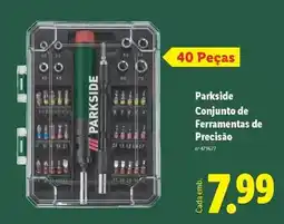 Lidl Parkside - parkside conjunto de ferramentas de precisão promoção