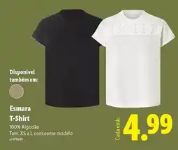 Lidl Esmara - t-shirt promoção