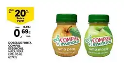 Continente Bom dia Compal - doses de fruta promoção