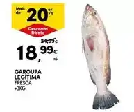 Continente Bom dia Garoupa legitima promoção