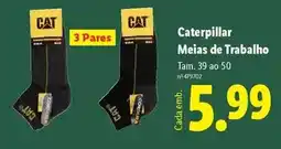 Lidl Cat - erpillar meias de trabalho promoção