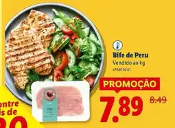 Lidl Bife de peru promoção