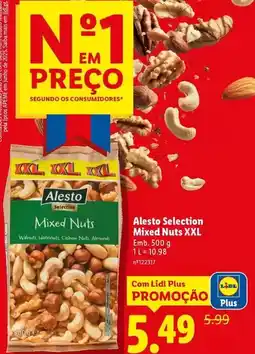 Lidl Lidl - alesto selection mixed nuts xxl promoção
