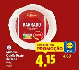 Lidl Milbona - queijo prato barrado promoção