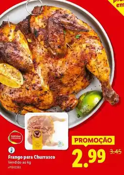 Lidl Portugal - frango para churrasco promoção