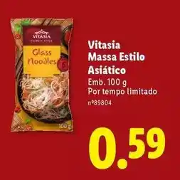 Lidl Vitasia - massa estilo asiatico promoção
