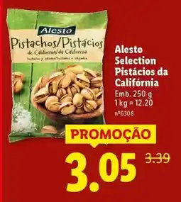 Lidl Alesto - pistachos pistacios promoção