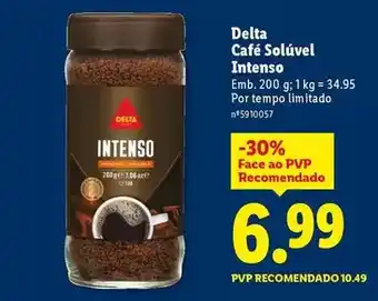 Lidl Delta q - café solúvel intenso promoção