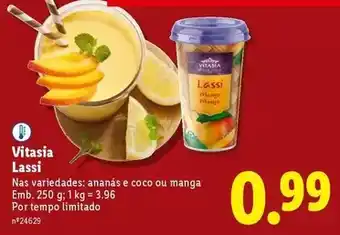 Lidl Vitasia - lassi promoção