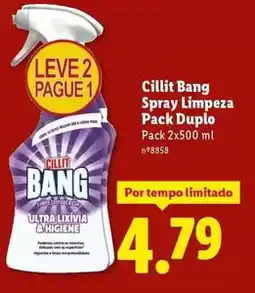 Lidl Bang - cillit bang spray limpeza promoção