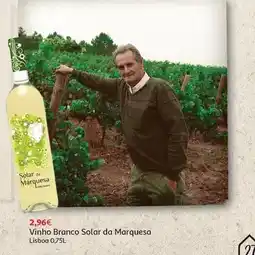 Auchan Solar da marquesa - vinho branco promoção