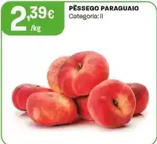 Intermarché Pêssego paraguaio promoção