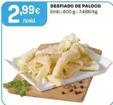Intermarché Desfiado de paloco promoção