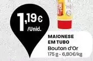 Intermarché Bouton d´or - maionese em tubo promoção