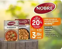 Intermarché Nobre - receita caseira promoção