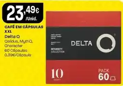 Intermarché Delta q - café em cápsulas xxl promoção
