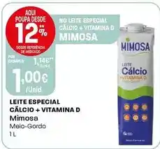 Intermarché Mimosa - leite especial calcio + vitamina d promoção