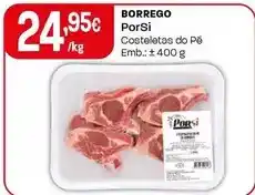 Intermarché Porsi - borrego promoção