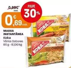 Intermarché Koka - massa instantanea promoção