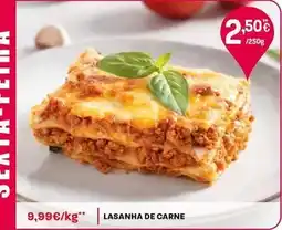 Intermarché Lasanha de carne promoção