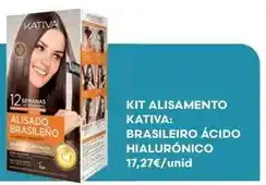 Auchan Kativa - kit alisamento: brasileiro ácido hialuronico promoção