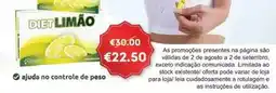 Auchan Diet limão - suplemento :100 comprimidos promoção