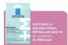 Auchan La roche posay - patches: effaclar duo+m promoção