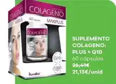 Auchan Colageno - suplemento :plus + q10 60 capsulas promoção
