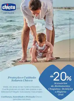 Auchan Chicco - discos absorventes anti-bacterianos 60 discos promoção