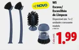 Lidl W5 - escova/escovilhao de limpeza promoção
