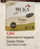 Auchan Muka - alternative vegetal queijo promoção