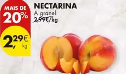 Pingo Doce Nectarina promoção