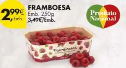 Pingo Doce Framboesa promoção