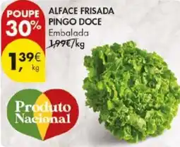 Pingo Doce Alface frisada pingo doce promoção