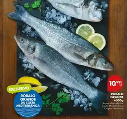 Pingo Doce Robalo grande +600g promoção