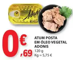 E.Leclerc Atum posta em óleo vegetal adonis promoção