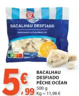 E.Leclerc Bacalhau desfiado pêche océan promoção