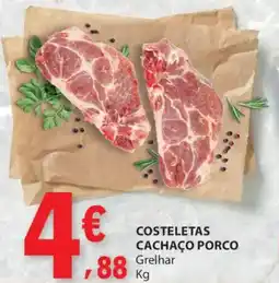 E.Leclerc Costeletas cachaço porco grelhar promoção
