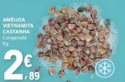 E.Leclerc Ameijoa vietnamita castanha congelada promoção