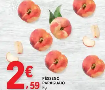 E.Leclerc Pêssego paraguaio promoção