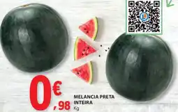 E.Leclerc Melancia preta inteira promoção